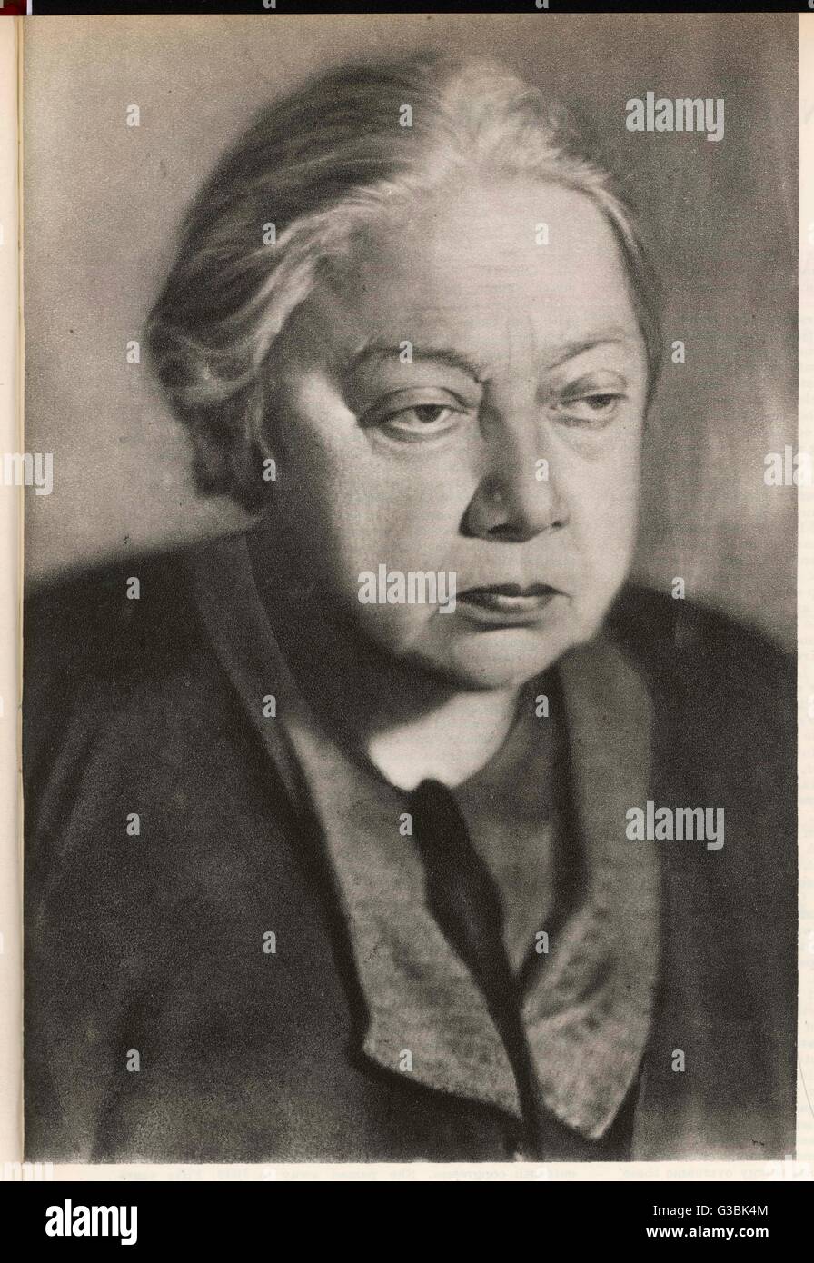 NADESCHDA KRUPSKAYA Stockfoto