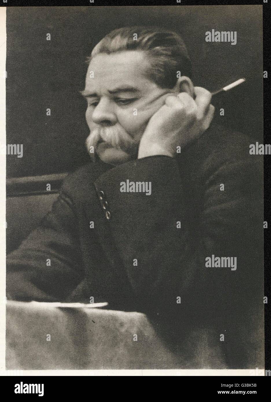 FOTO VON MAXIM GORKY Stockfoto FOTO VON MAXIM GORKY Stockfoto