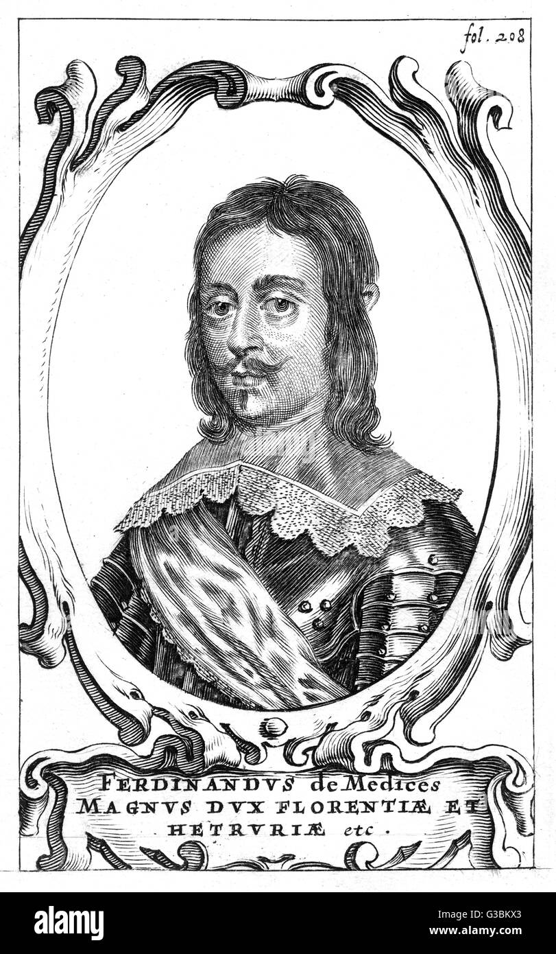 Ferdinand Di Medici Stockfoto