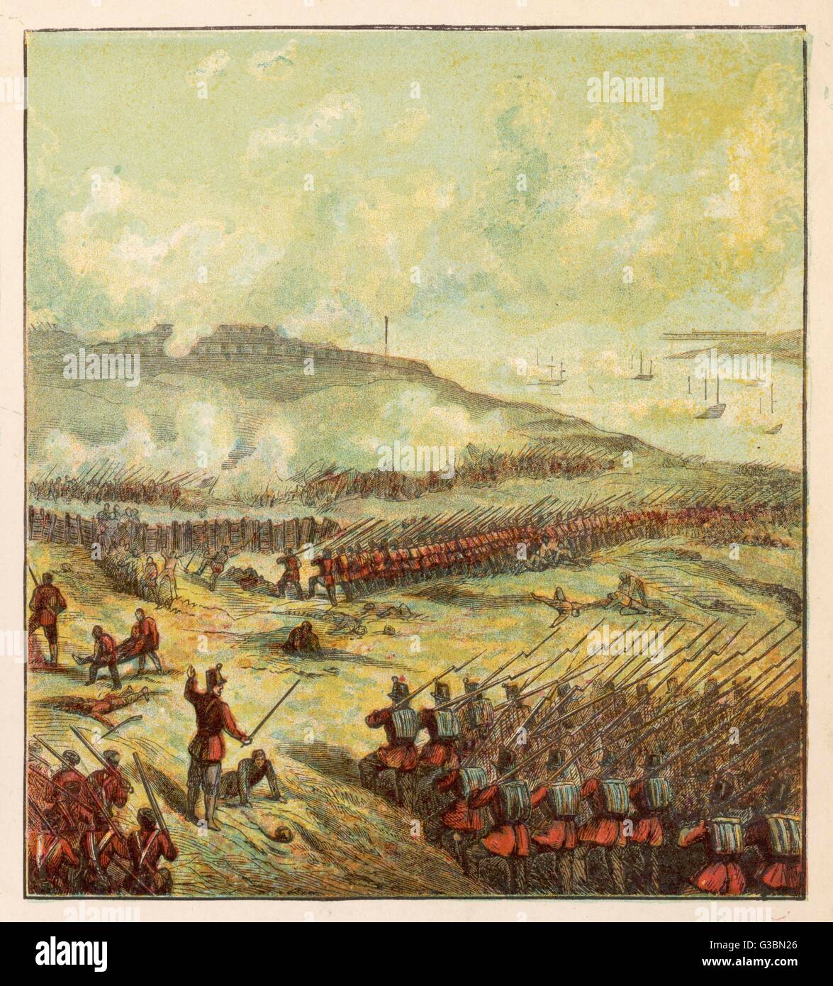 Inkerman Rockets Schlacht von inkerman 1854 -Fotos und -Bildmaterial in hoher Auflösung ...
