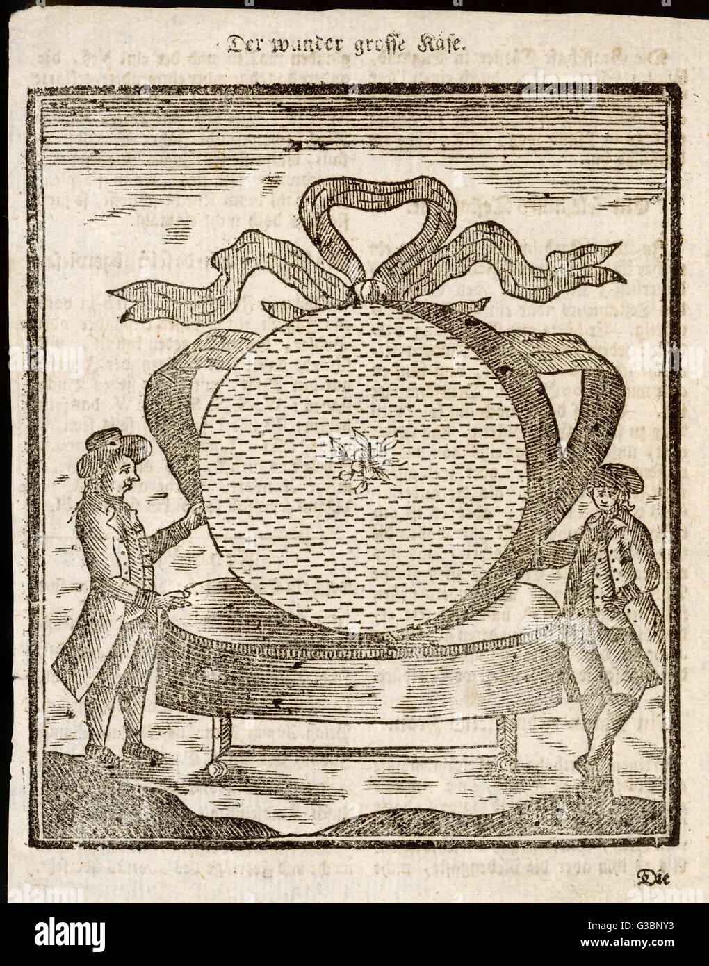 GROSSER KÄSE Stockfoto