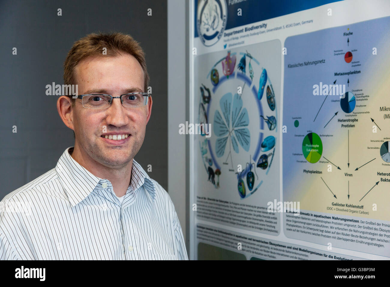 Prof. Dr. Jens Boenigk Stockfoto