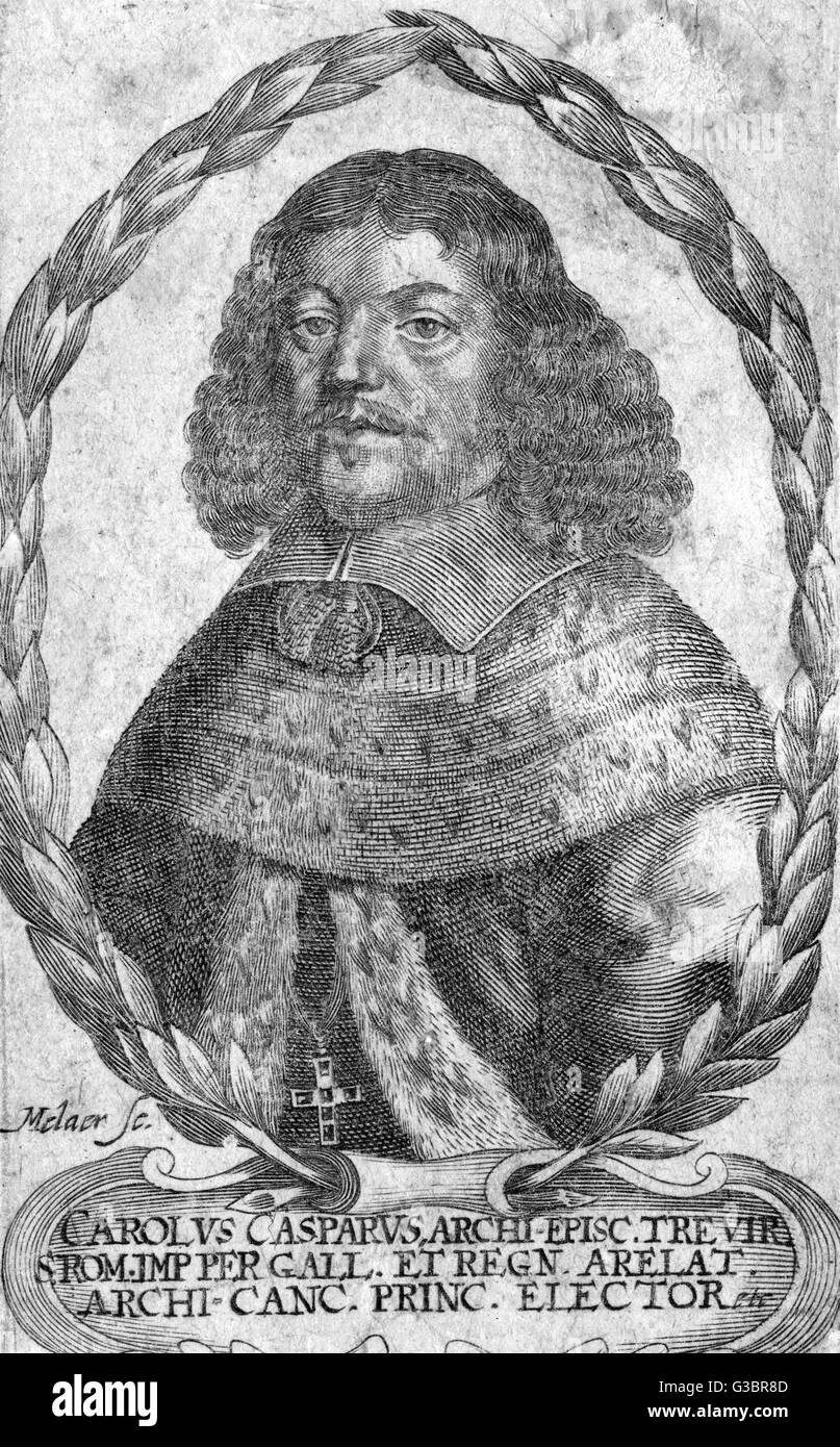 KARL CASPAR VON TRIER Stockfotografie Alamy