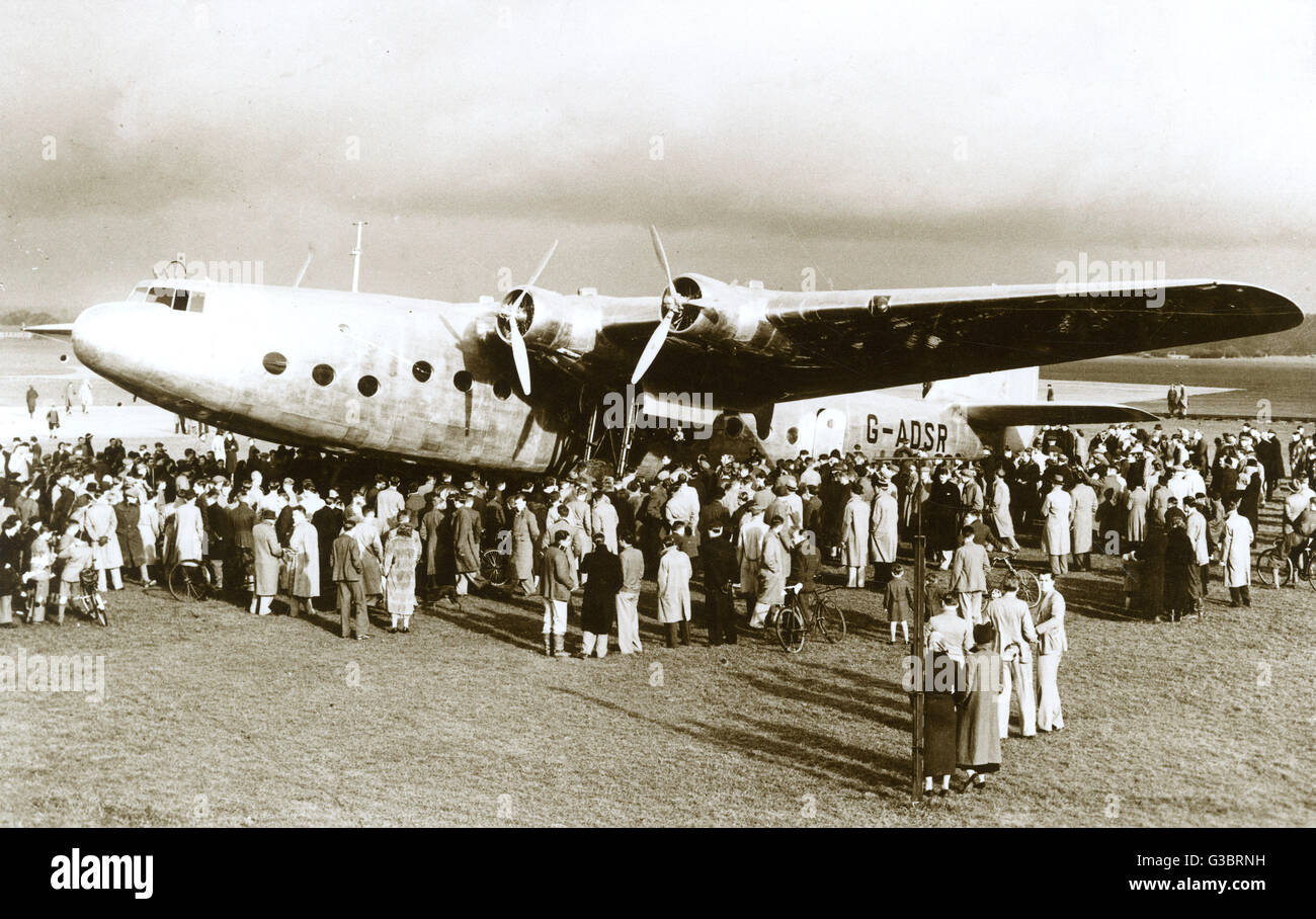 Armstrong Whitworth Fähnrich, Imperial Airways Stockfoto