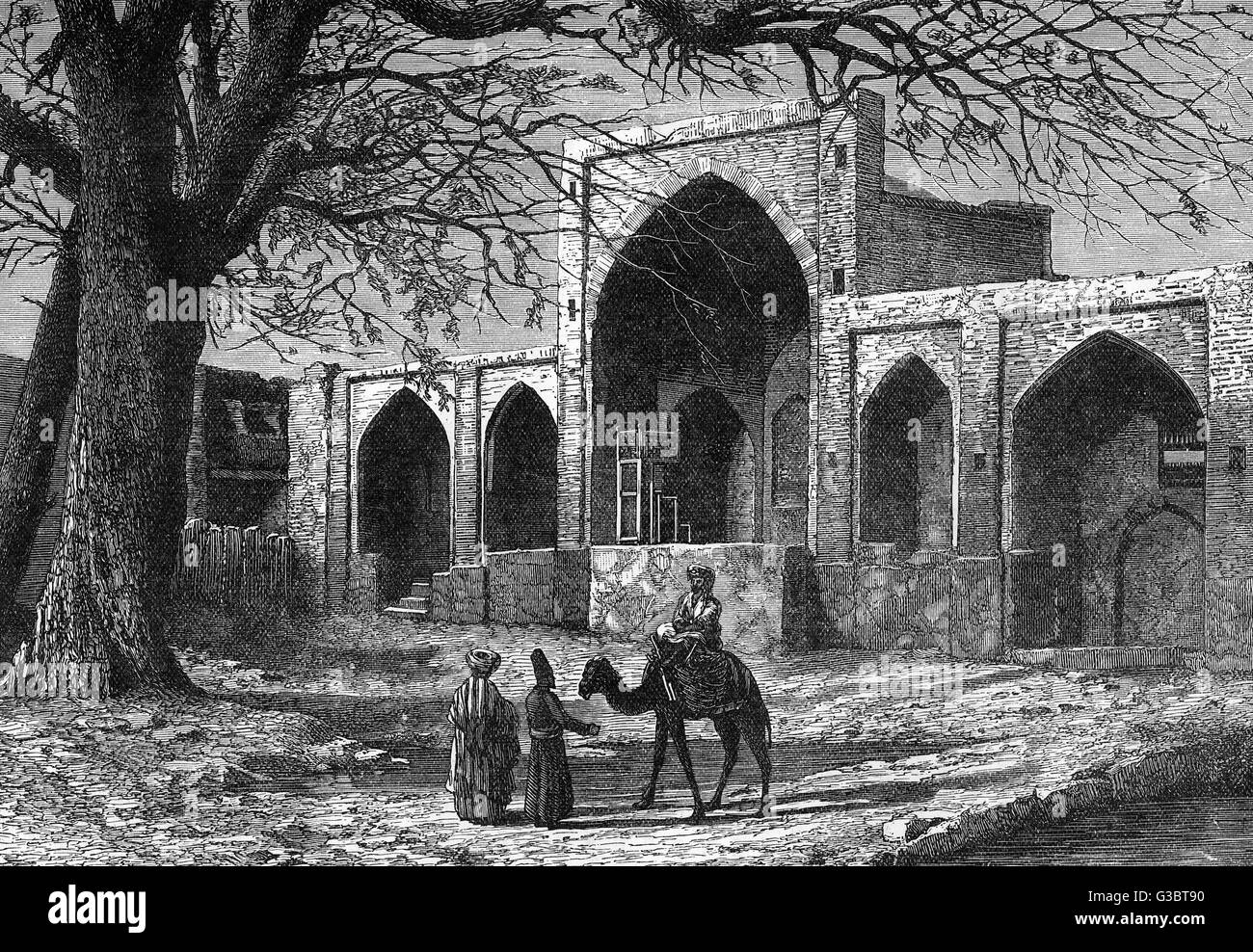 Das Grab von Nadir Shah von Persien in Mekka Stockfoto