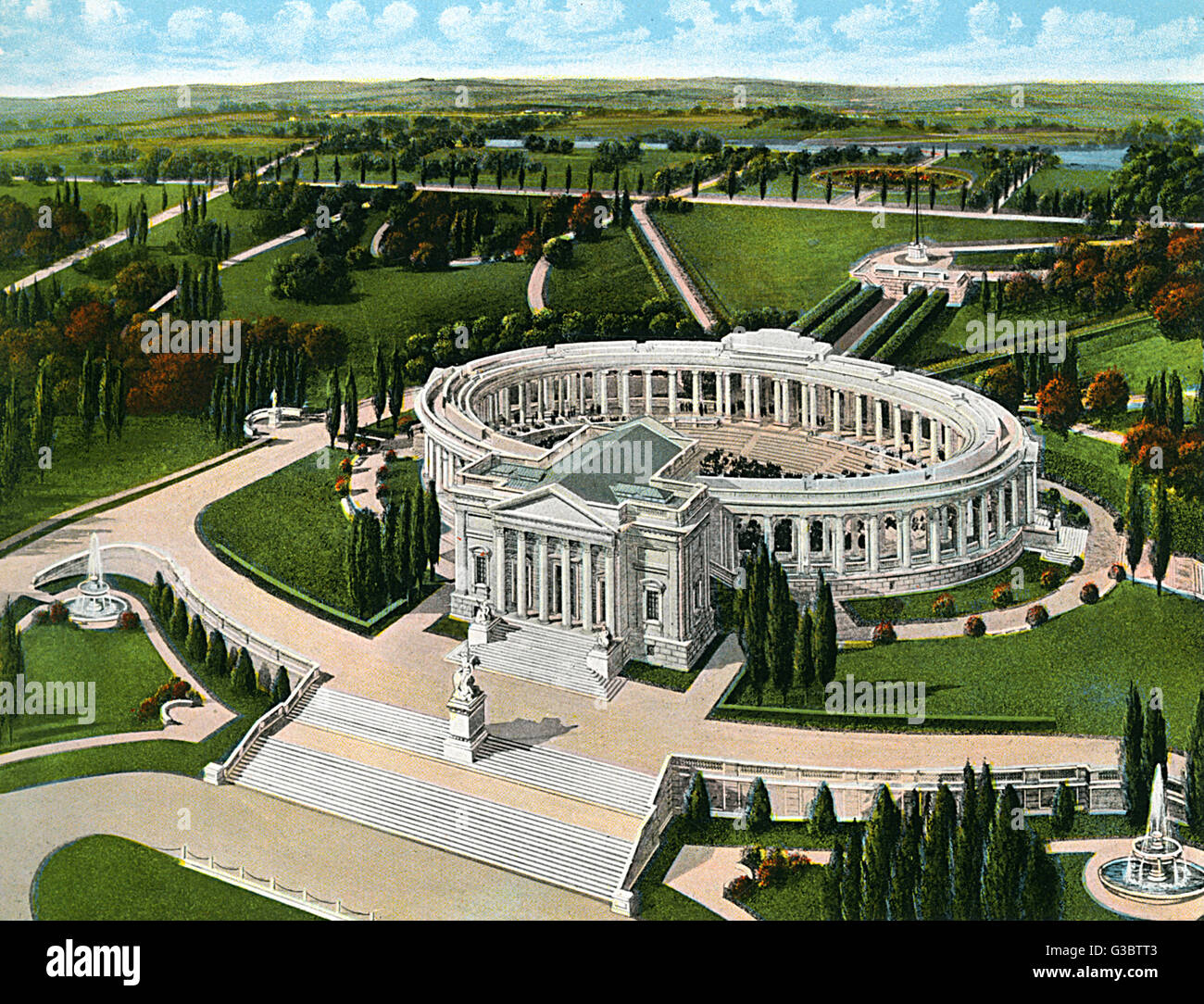 Arlington, Virginia, USA - Memorial Amphitheatre Stockfoto