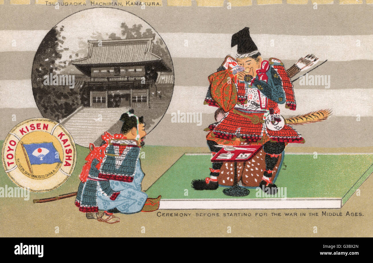 Tsurugaoka Hachiman-gu, Shinto-Schrein, Kamakura, Japan Stockfoto