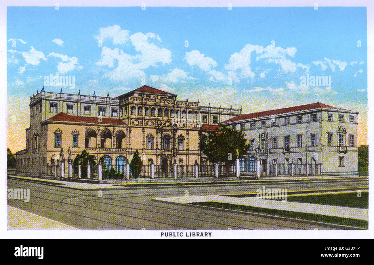 Öffentliche Bibliothek, Houston, Texas, USA Stockfoto