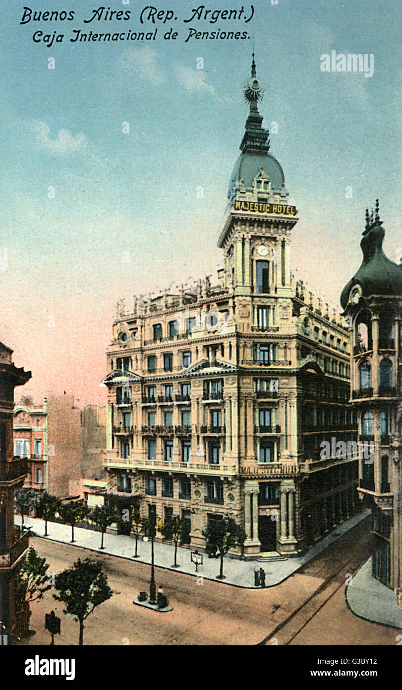 Buenos Aires, Argentinien - Majestic Hotel Stockfoto