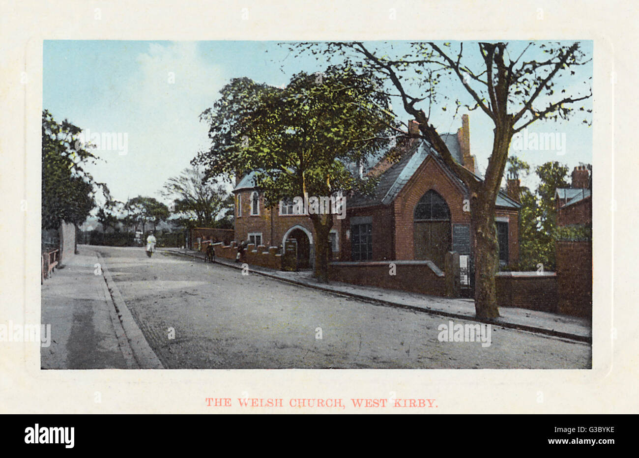 Waliser Kirche, West Kirby, Merseyside Stockfoto