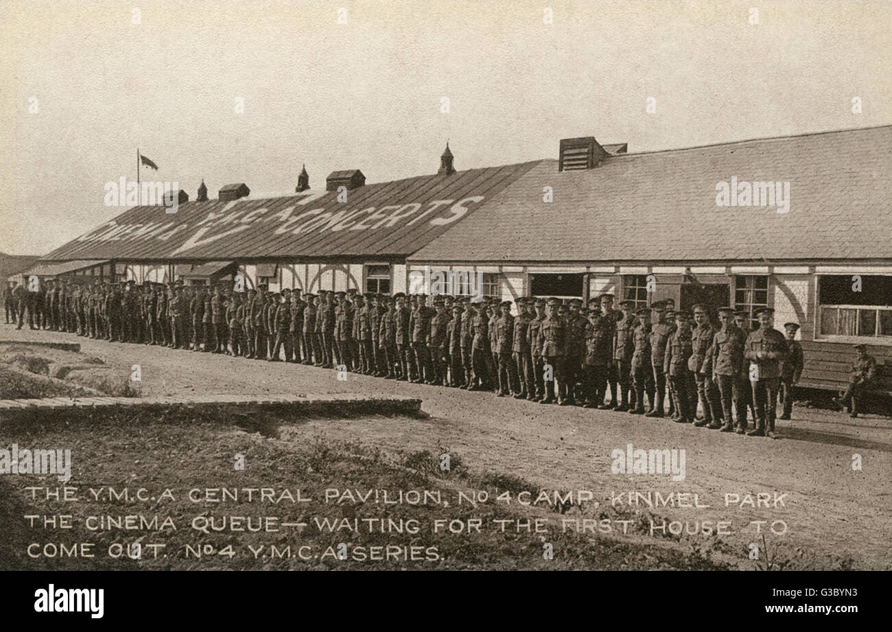 Kinmel Park, Nr. 4 Army Camp, North Wales, WW1 Stockfoto