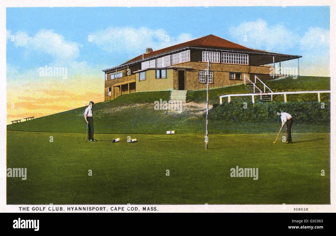 Golfklub, Hyannisport, Cape Cod, Mass, USA Stockfoto