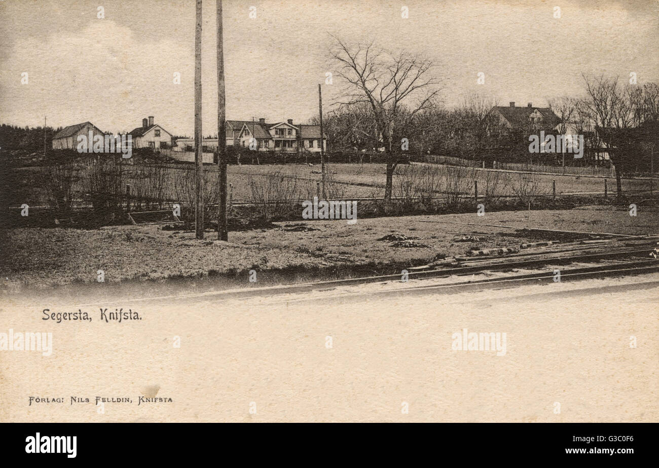 Schweden - Segersta Stockfoto