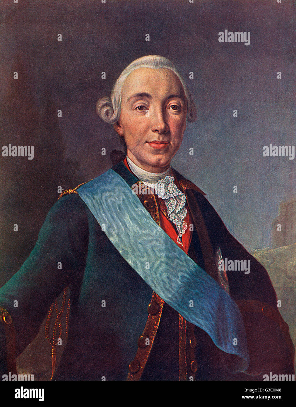 Zar Peter III. Aus Russland Stockfoto