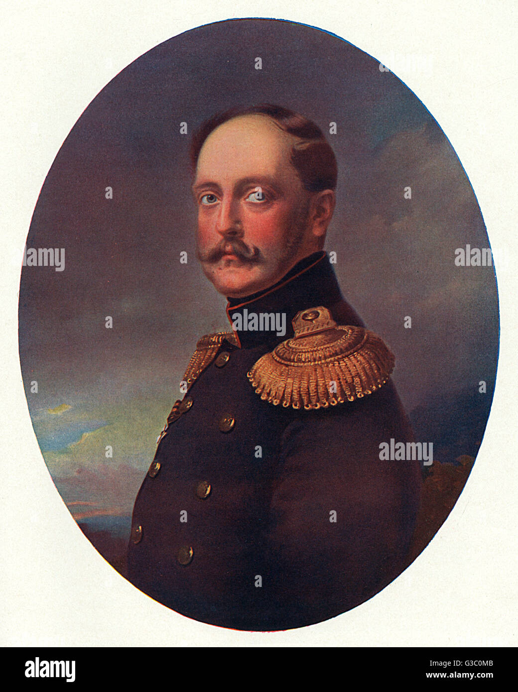 Tsar Nicholas I (Nikolai I Pawlowitsch) von Russland (1796-1855 regierte 1825-1855).      Datum: 19. Jahrhundert Stockfoto