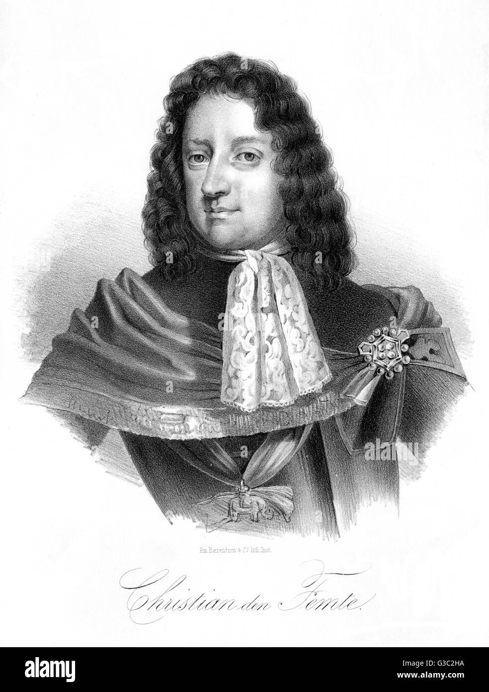 Christian v. (16461699) König von Dänemark und Norwegen von 1670 bis