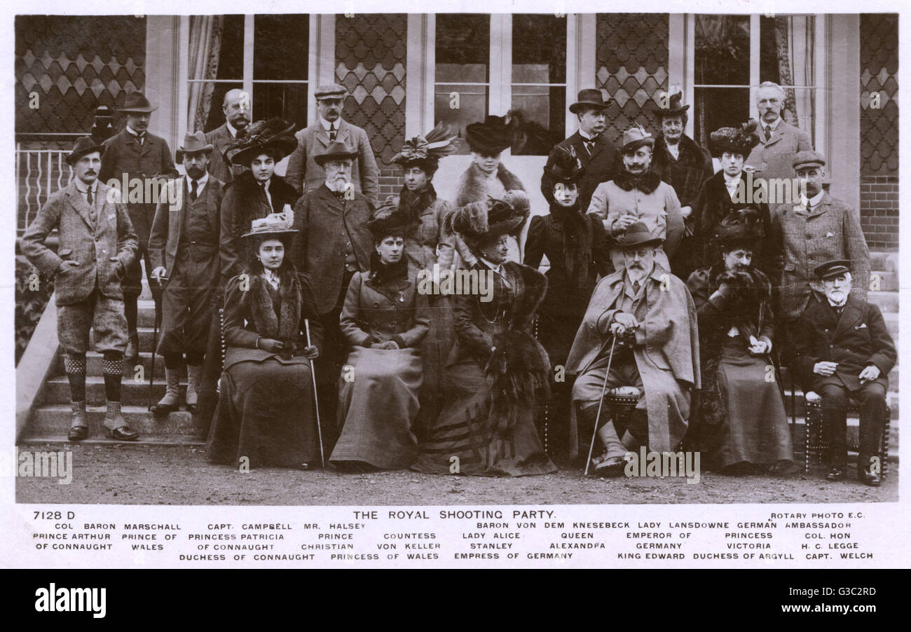 Königliche Schießerei Stockfoto