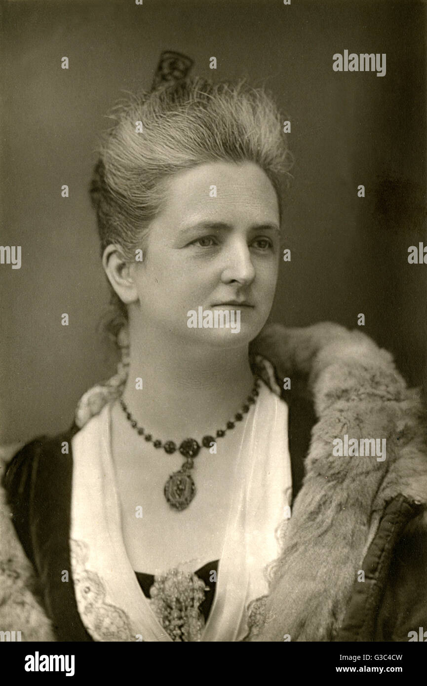 Mary Davies – walisische Sängerin (Mezzo-Sopran) Stockfoto