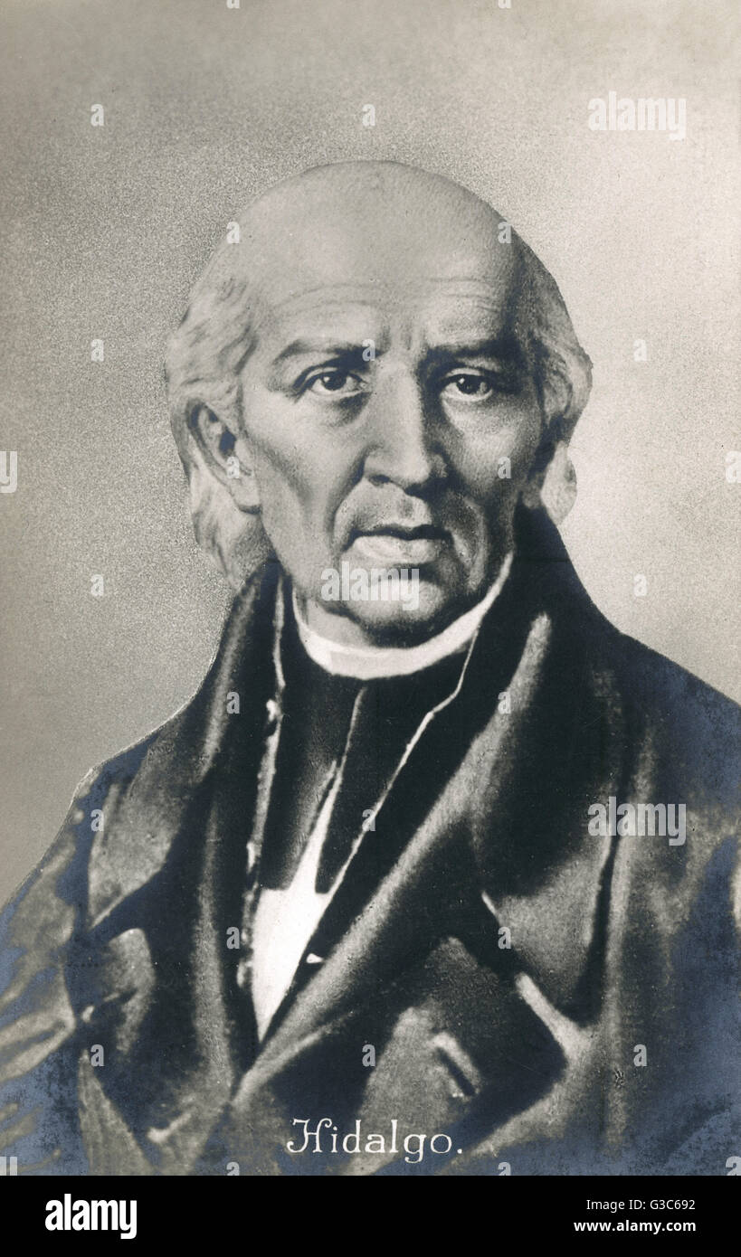 Miguel Hidalgo, mexikanischer Priester und politischer Führer Stockfoto