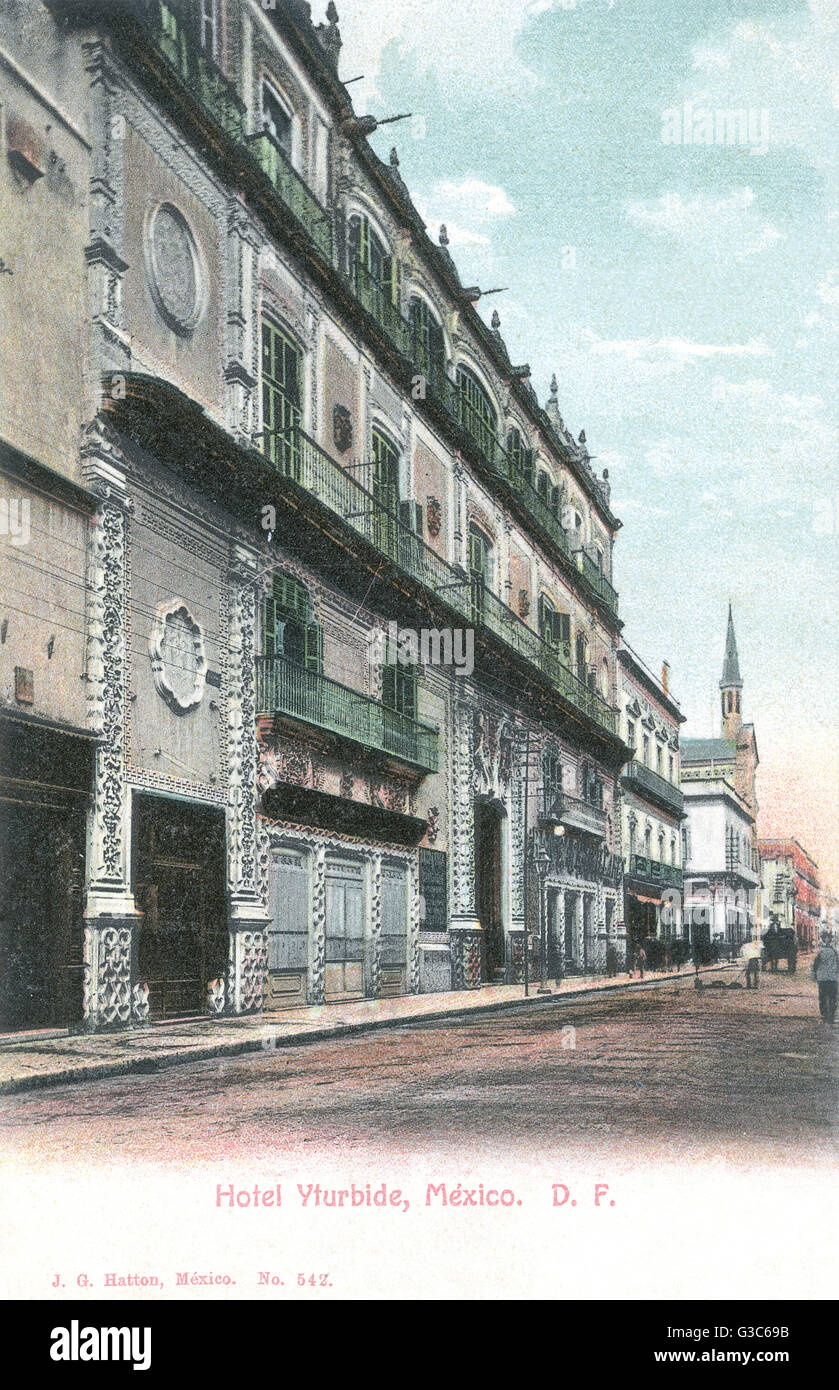 Hotel Yturbide, Mexiko-Stadt, Mexiko Stockfoto