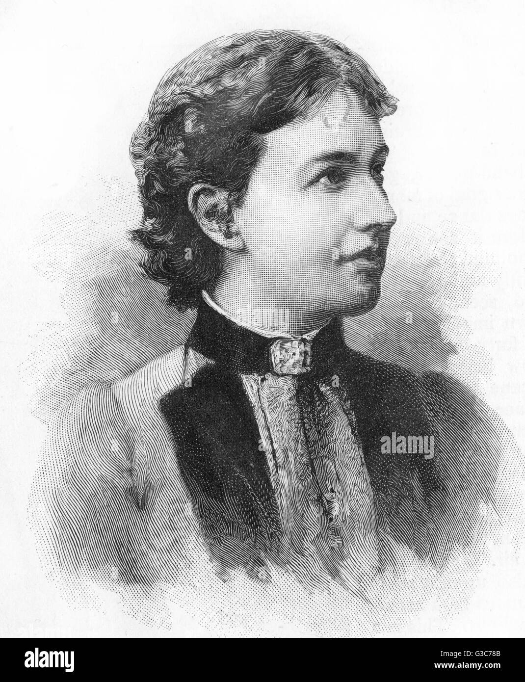 Sofia Kovalevskaya - Russische Mathematikerin Stockfoto