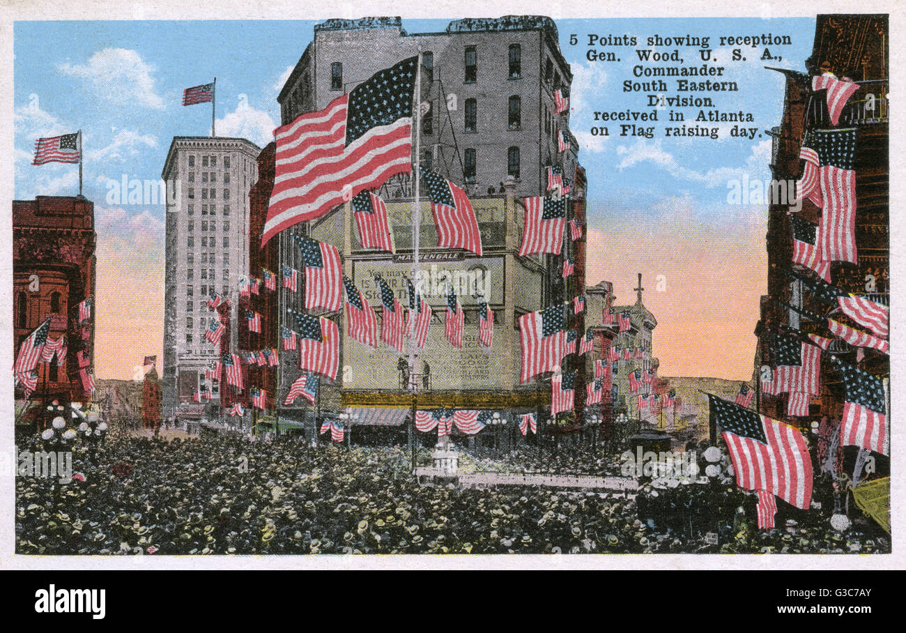 Five Points, Atlanta, Georgia, USA Stockfoto