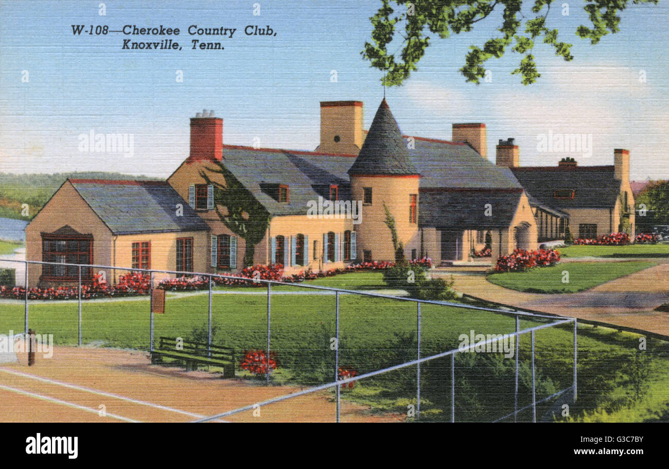 Cherokee Country Club, Knoxville, Tennessee, USA Stockfoto