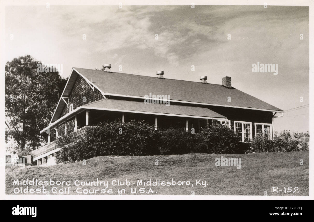 Middlesboro Country Club, Middlesboro, Kentucky, USA Stockfoto