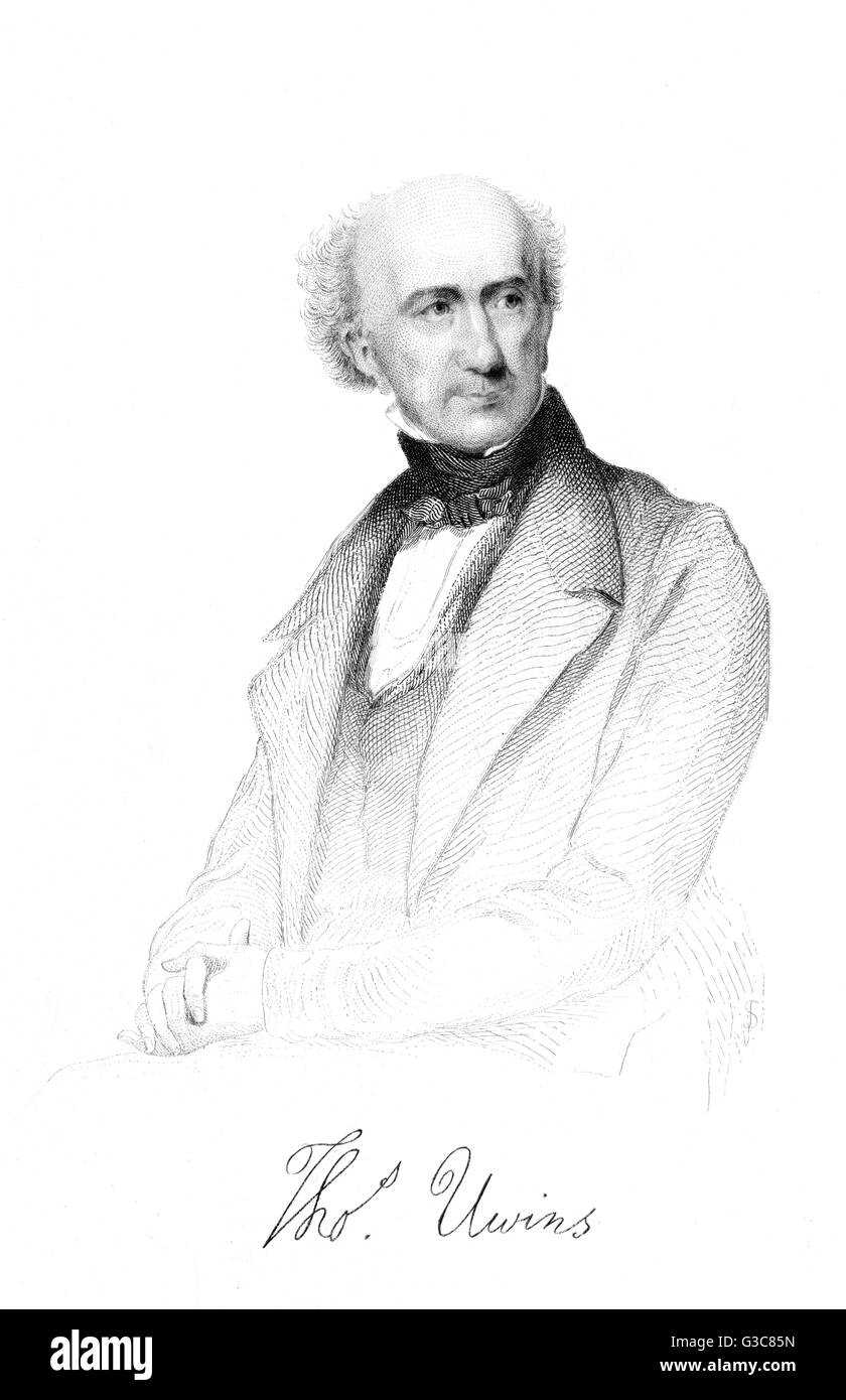 THOMAS UWINS Stockfoto