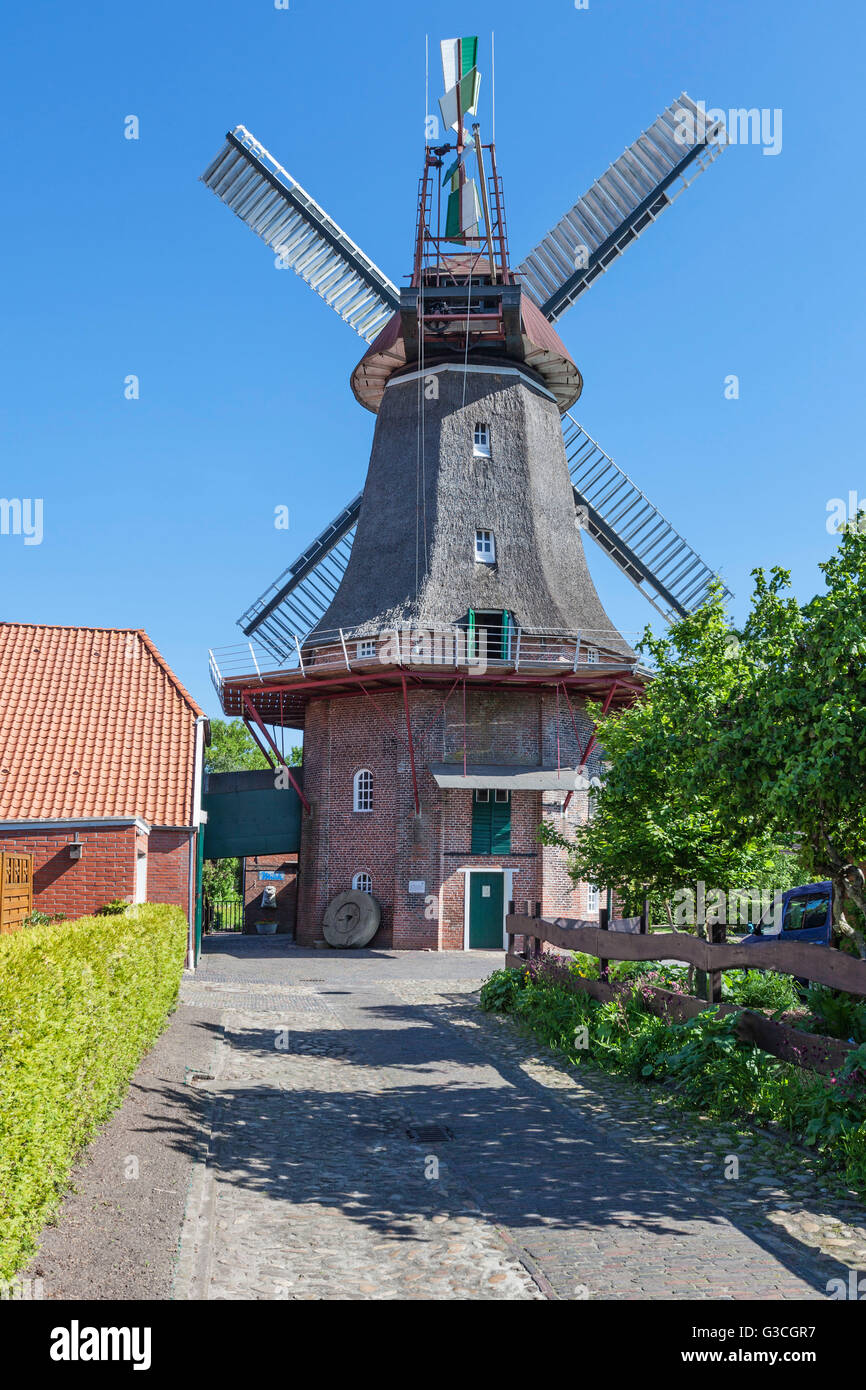 Muhle Jemgum Jemgum Ostfriesland Stockfotografie Alamy