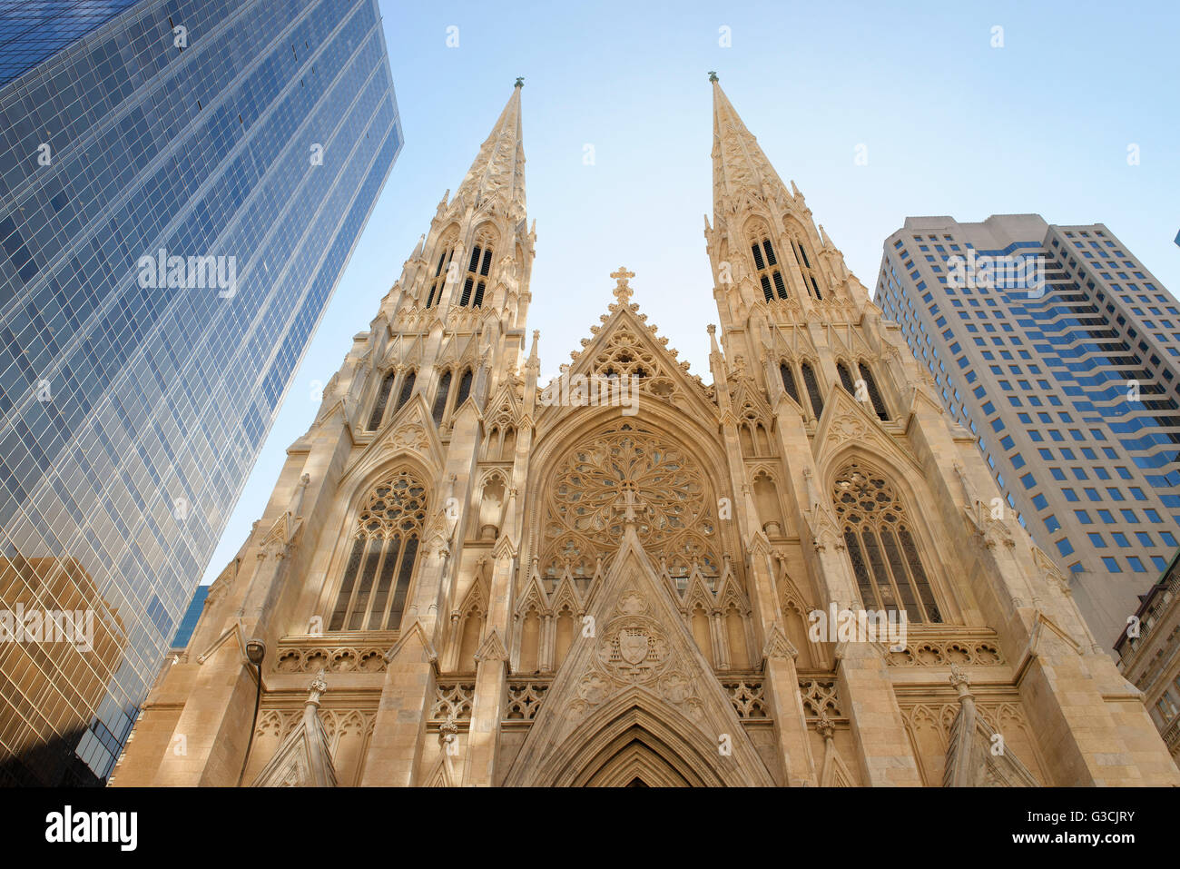 St. Patricks Kathedrale in der Fifth Avenue, New York City, Manhattan, USA Stockfoto