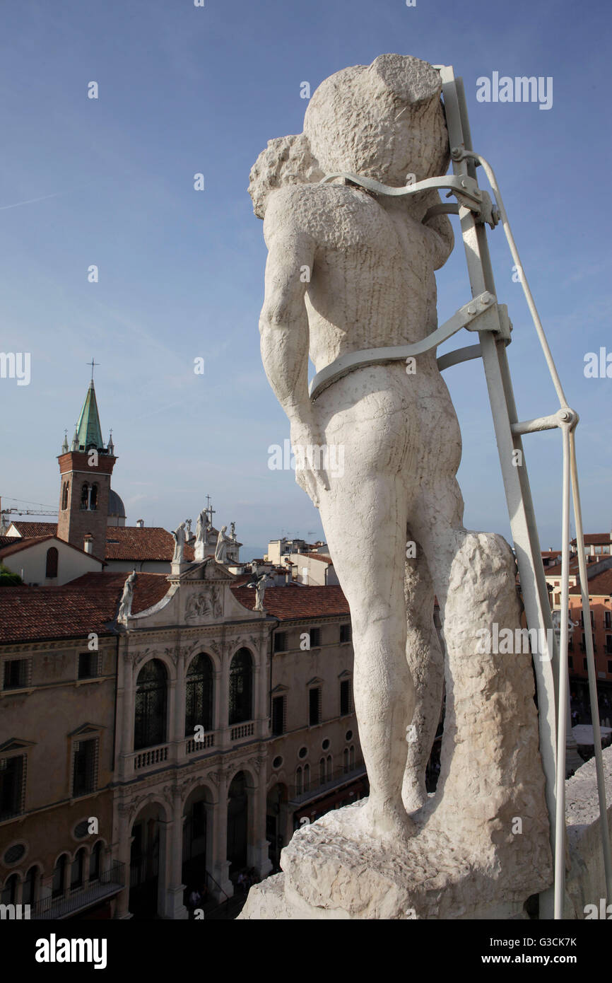 Europa, Veneto, Venetien, Vicenza, Andrea Palladio, Renaissance, 16. Jahrhundert Stockfoto