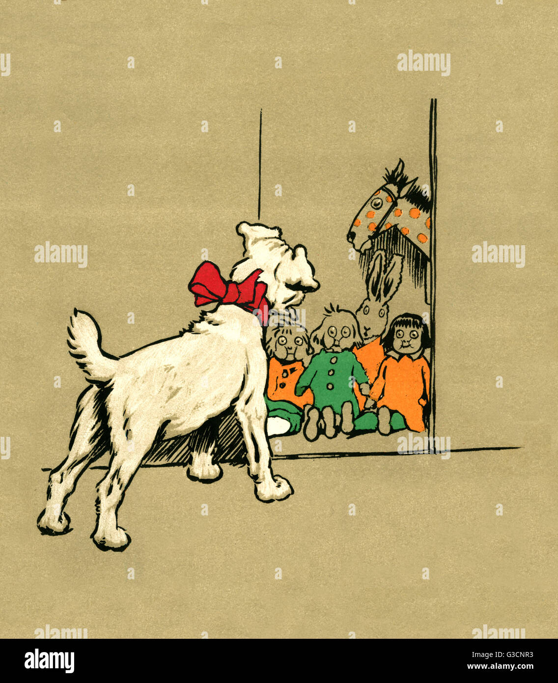 Illustration von Cecil Aldin, Pickles Stockfoto