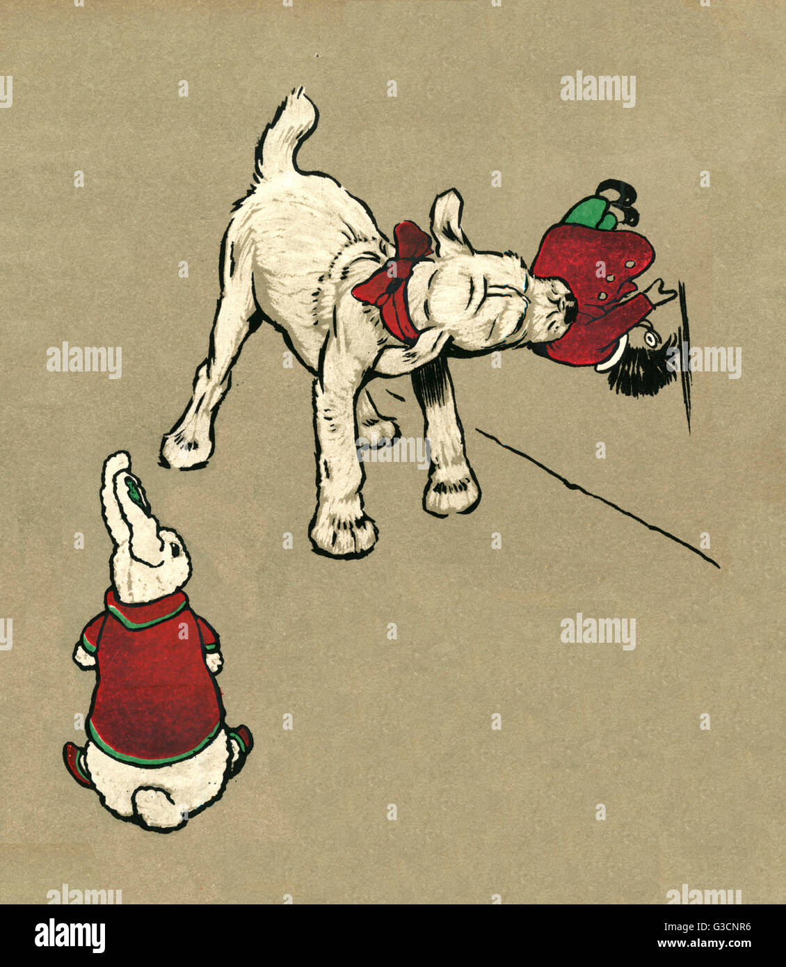 Illustration von Cecil Aldin, Pickles Stockfoto