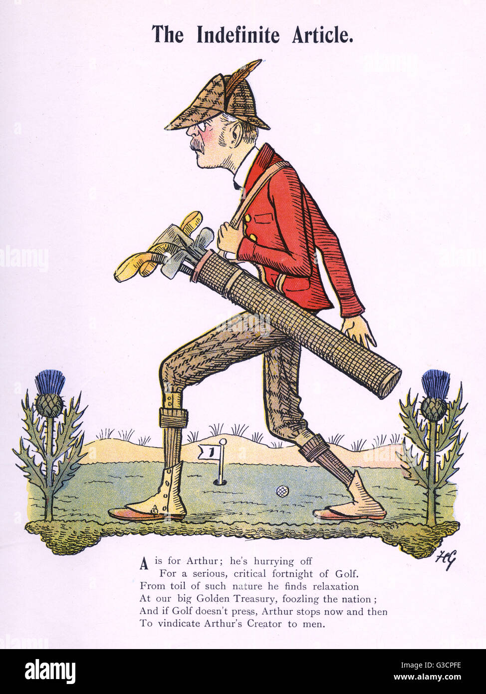 Arthur James Balfour, 1. Earl Balfour Stockfoto