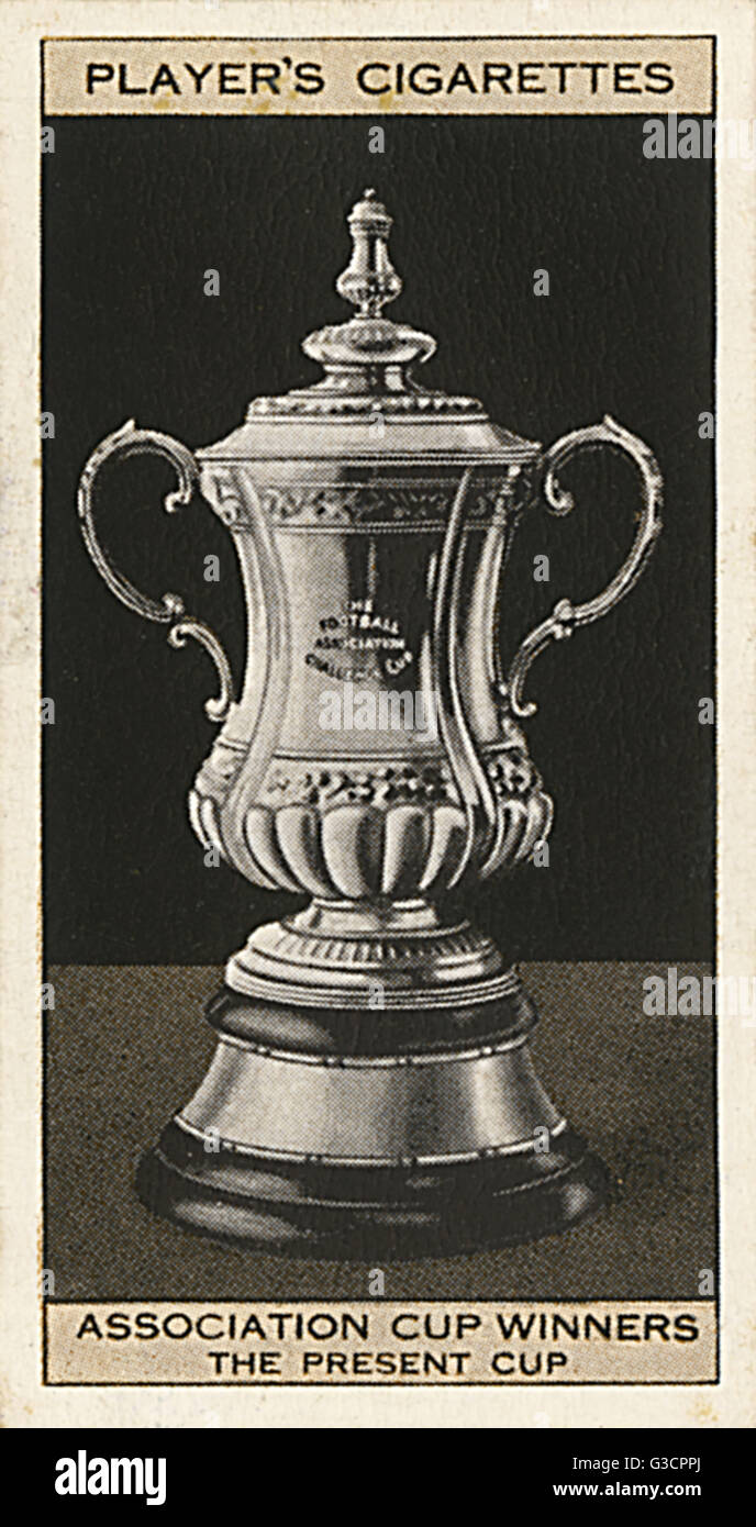 Die Pokal-Trophäe FA (der gegenwärtige Pokal Stockfotografie - Alamy