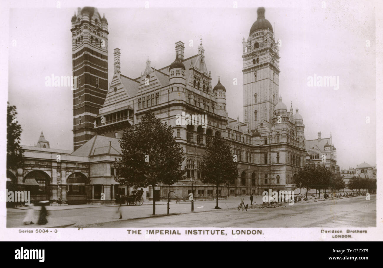 Das Imperial Institute, London Stockfoto