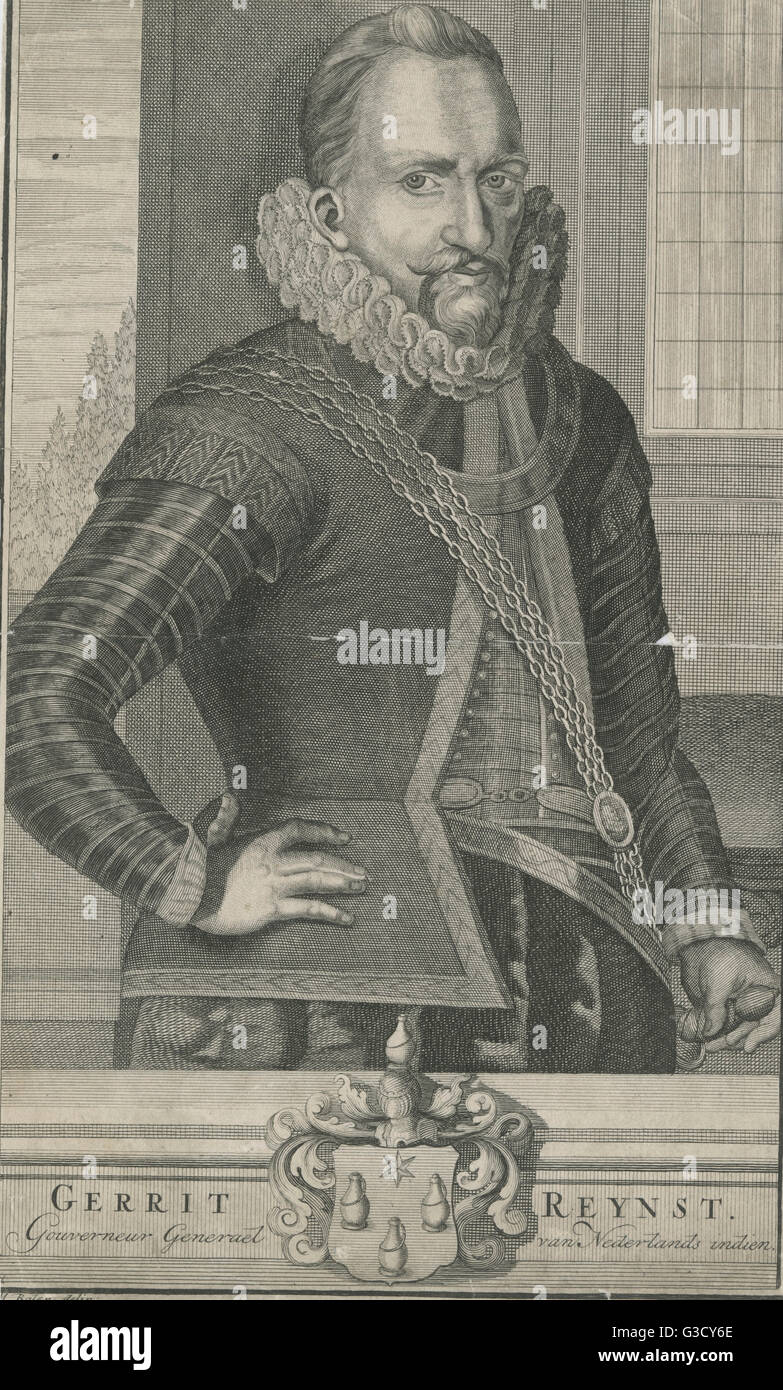 Gerard Reynst, 2.. Generalgouverneur der niederländischen Ostindischen Inseln Stockfoto