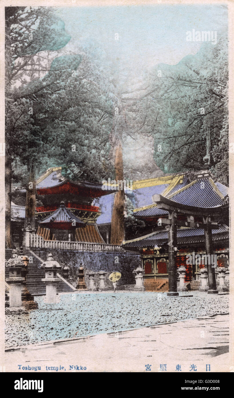 Nikko, Japan, Mausoleum von Shogun Tokugawa Ieyasu (Tosho-gu) Stockfoto