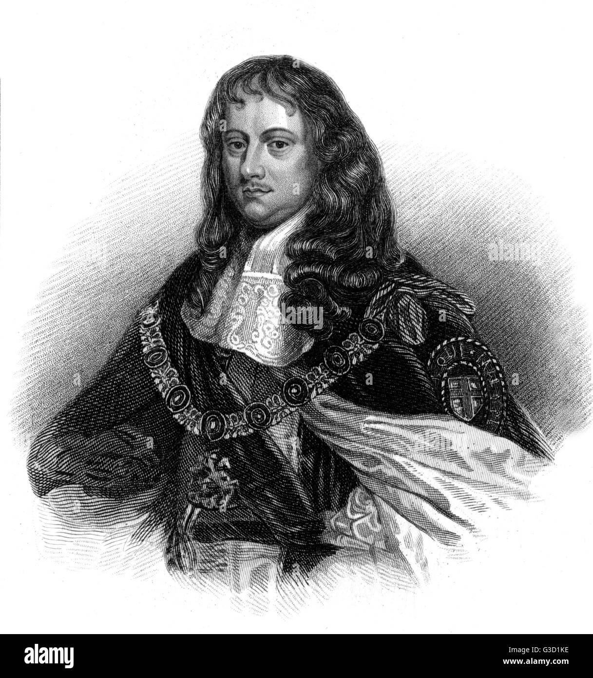 Edward Montagu - 1. Earl of Sandwich Stockfoto