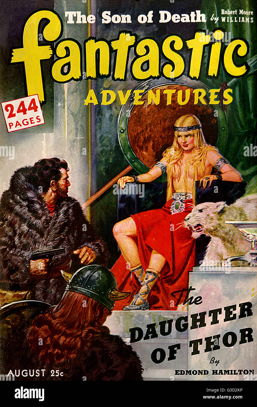 Fantastische Abenteuer - die Tochter von Thor Stockfoto
