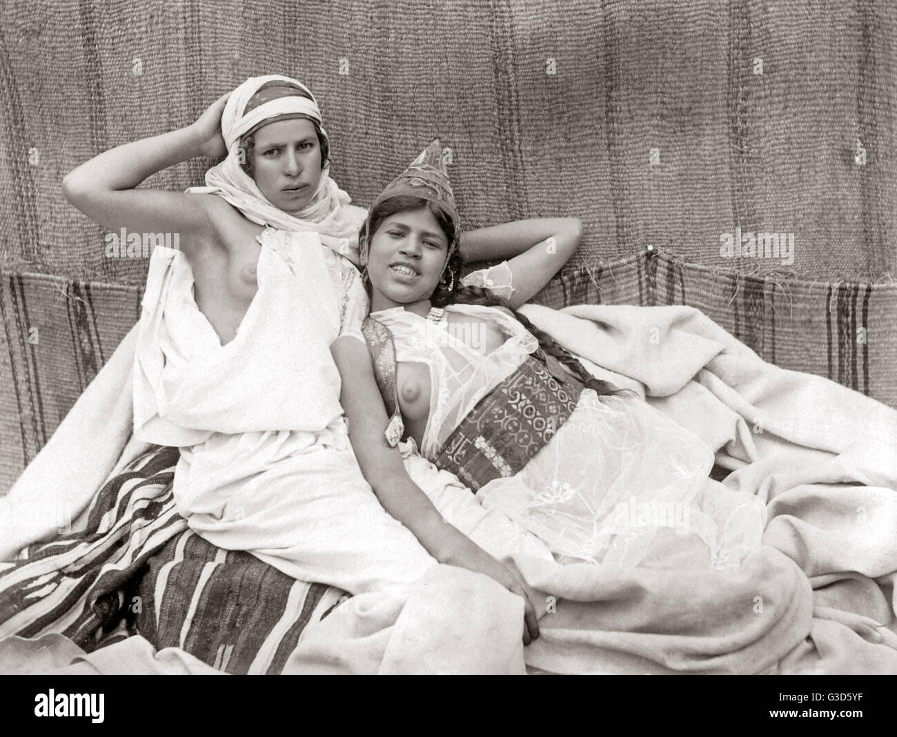 Algerische Frauen, ca. 1890 Stockfoto