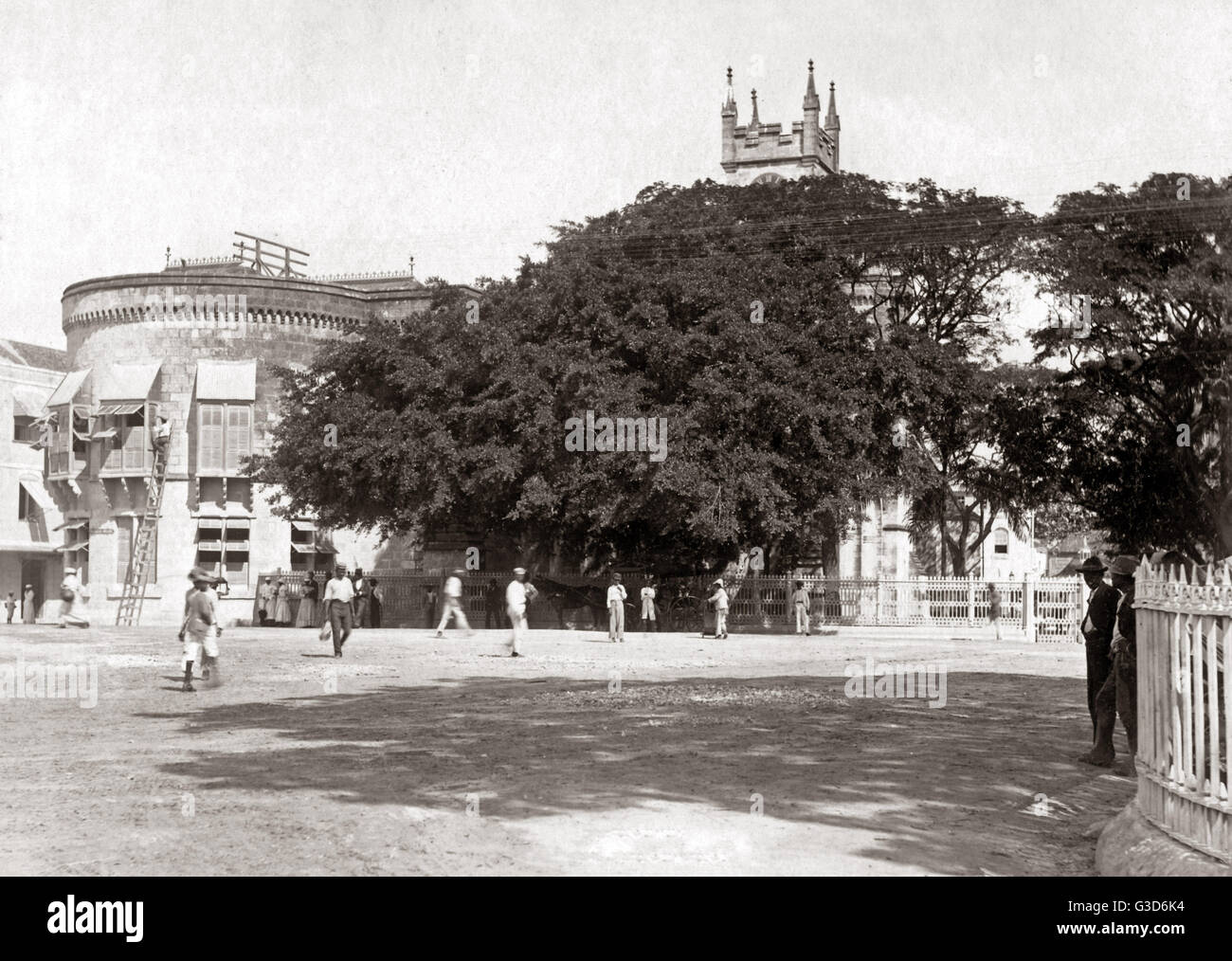 Regierungsgebäude, Bridgetown, Barbados, ca. 1900 Stockfoto