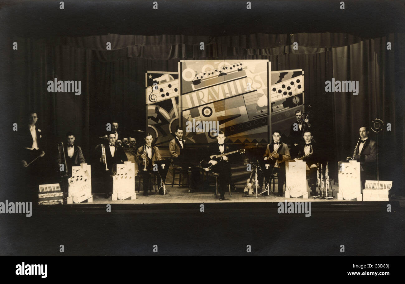 Travellers - ein hervorragendes Foto eines Jazz Ensemble Stockfoto