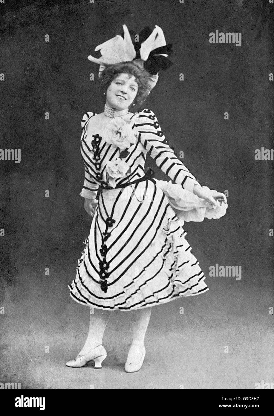 Marie Lloyd, geb. Matilda Alice Victoria Wood (1870-1922), britische Musik Hall Schauspielerin, Sänger und Entertainer.      Datum: Stockfoto