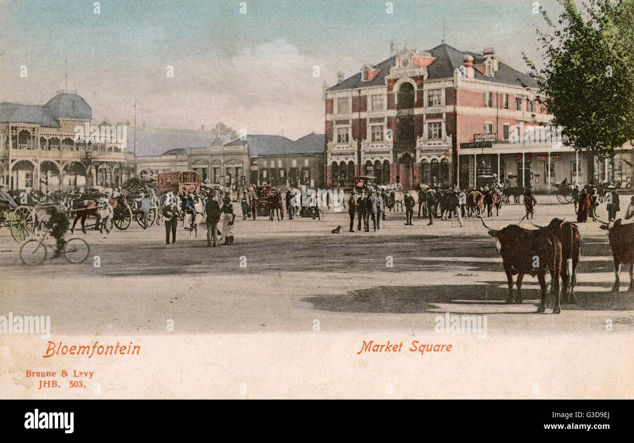 Bloemfontein, Orange River Colony, Südafrika Stockfoto