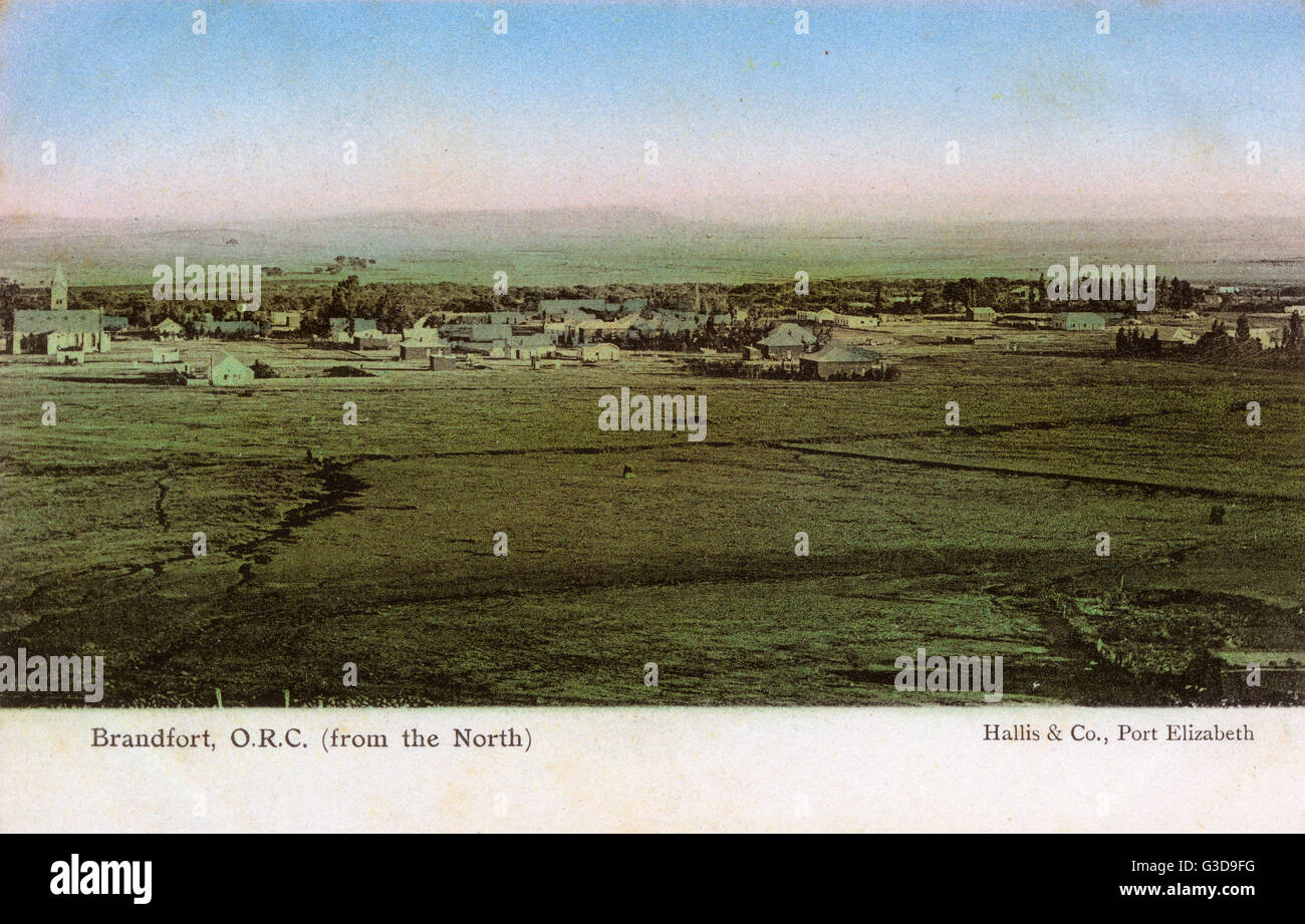 Brandfort, Orange River Colony, Südafrika Stockfoto