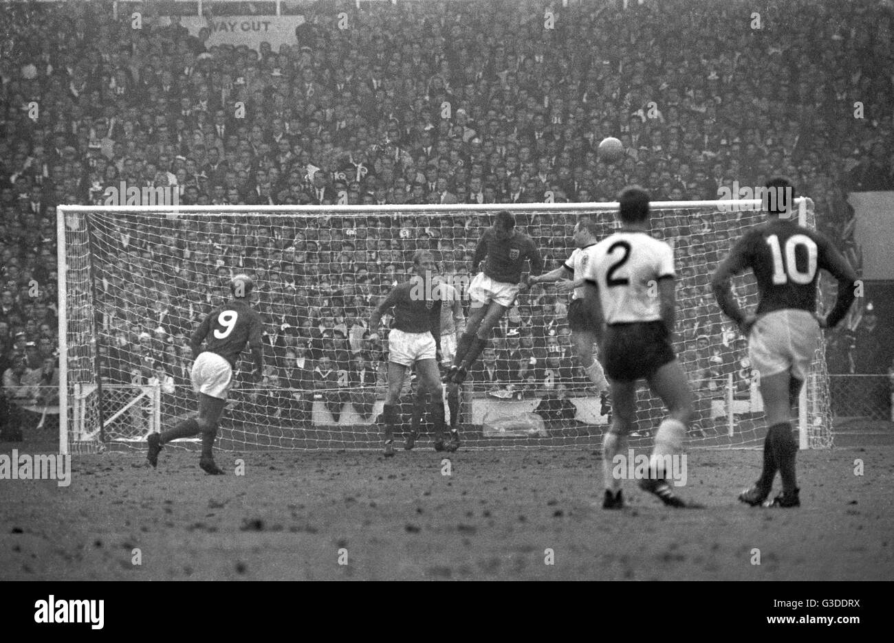Fußball World Cup 1966 - Finale - England - Deutschland 4: 2 - | weltweite Nutzung Stockfoto