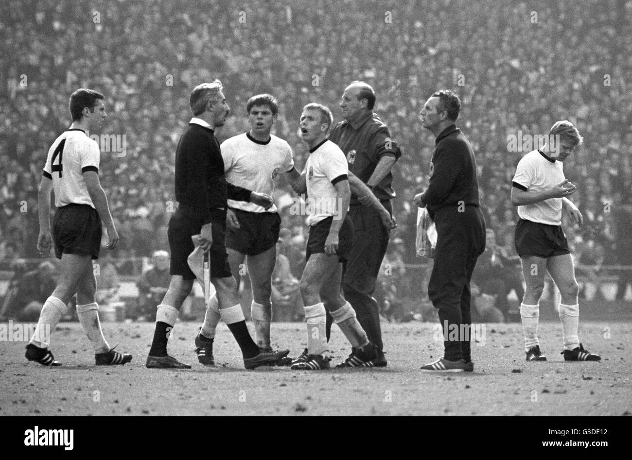 Fußball World Cup 1966 - Finale - England - Deutschland 4: 2 - | weltweite Nutzung Stockfoto