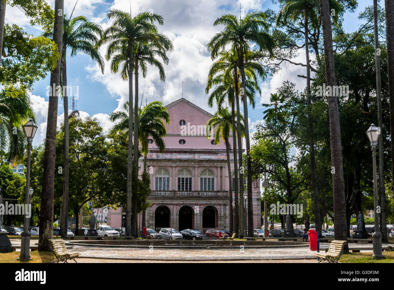 Santa Isabel Theater, Praça da República, Recife, Pernambuco, Brasilien Stockfoto